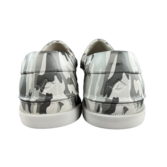 Sperry Men's Authentic Original Grey Camo Float Boat Shoes Sizes 8 - 13 - Picture 2 of 9